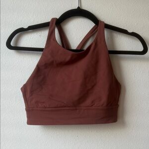 Lululemon Athletica Maroon Sports Bra